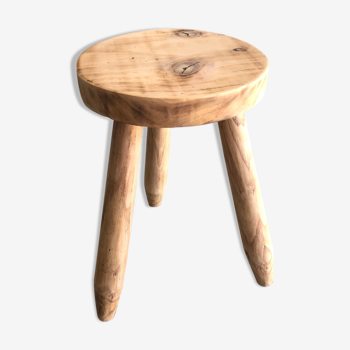 Tripod wooden stool