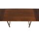 Dining table "portfolio" in teak, Karl Erik Ekselius, Su