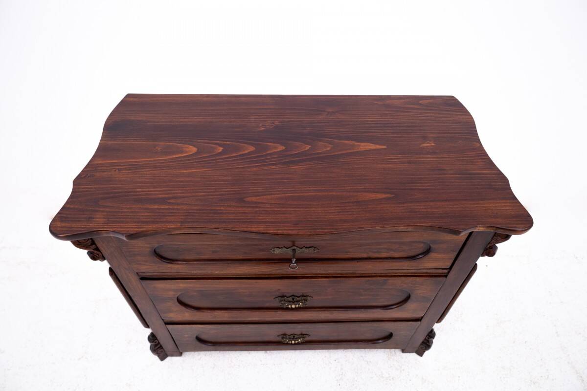 Antique chest of drawers from the turn of the 19th and 20th centuries, Nort