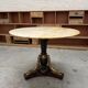 Table en laiton et onyx années 50