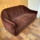 Vintage velvet sofa