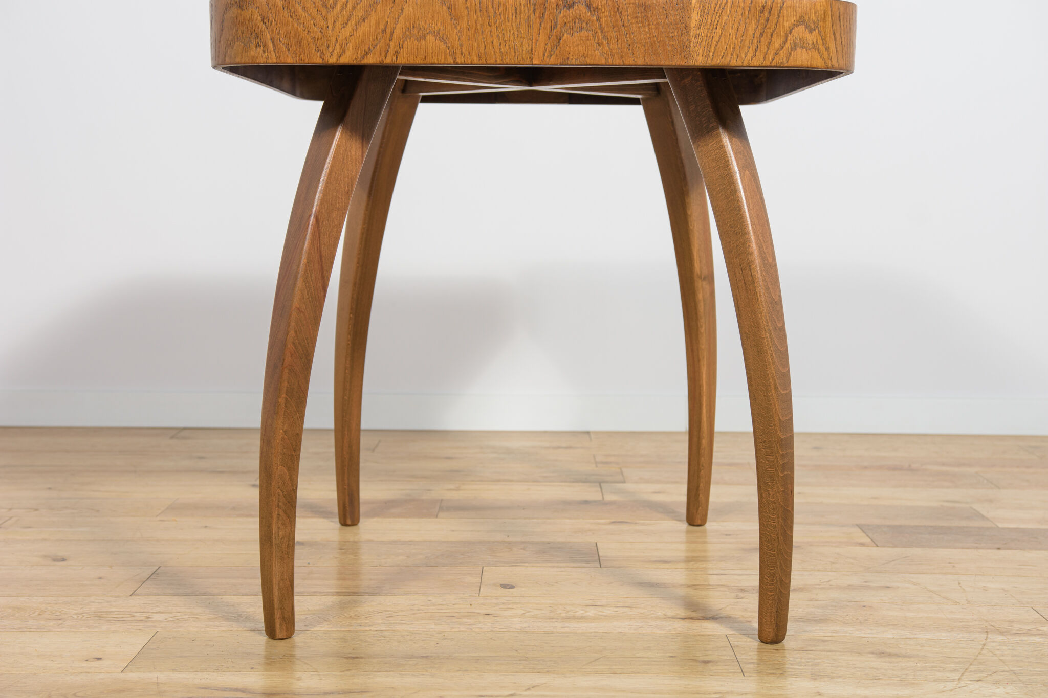 Vintage H-259 coffee table by Jindřich Halabala for Up Závody, Czechoslovakia, 1950s
