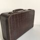 Small suitcase cardboard way crocodile