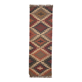 2 x 6 jute handwoven kilim runner dhurrie rug, Indian
