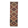 Tapis runner en jute tissé à la main Kilim Runner Dhurrie Rug, Indien