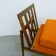 fauteils orange vintage