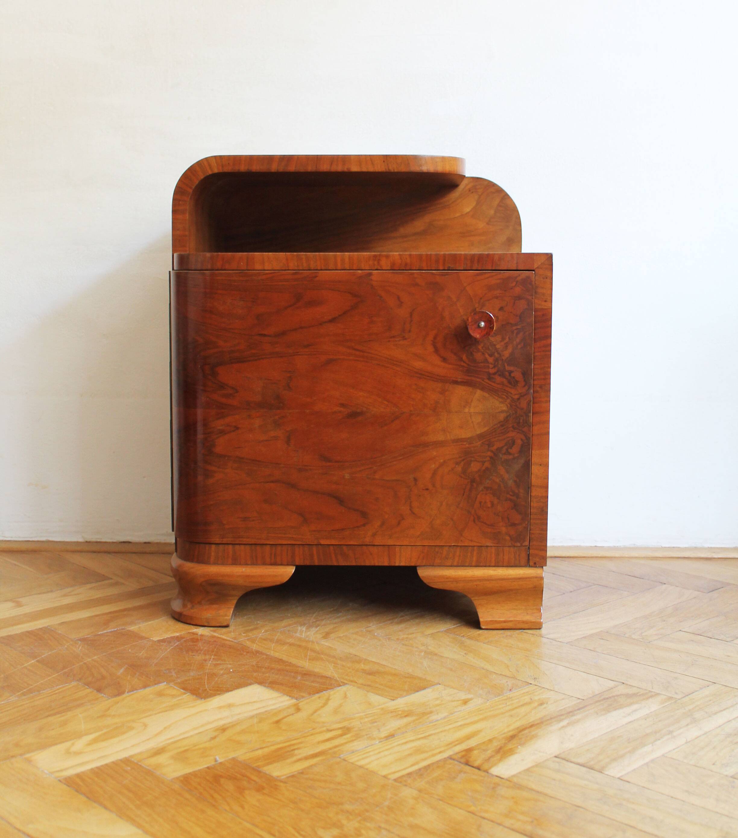 1930s Art Deco Bedside table