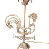 Max Le Verrier rooster candle holder