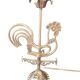 Max Le Verrier rooster candle holder