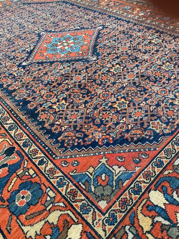 Malayer ancient Persian carpet 149x196 cm