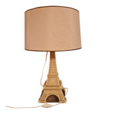 Lampe vintage publicitaire Garnier – Tour Eiffel en céramique – Paris
