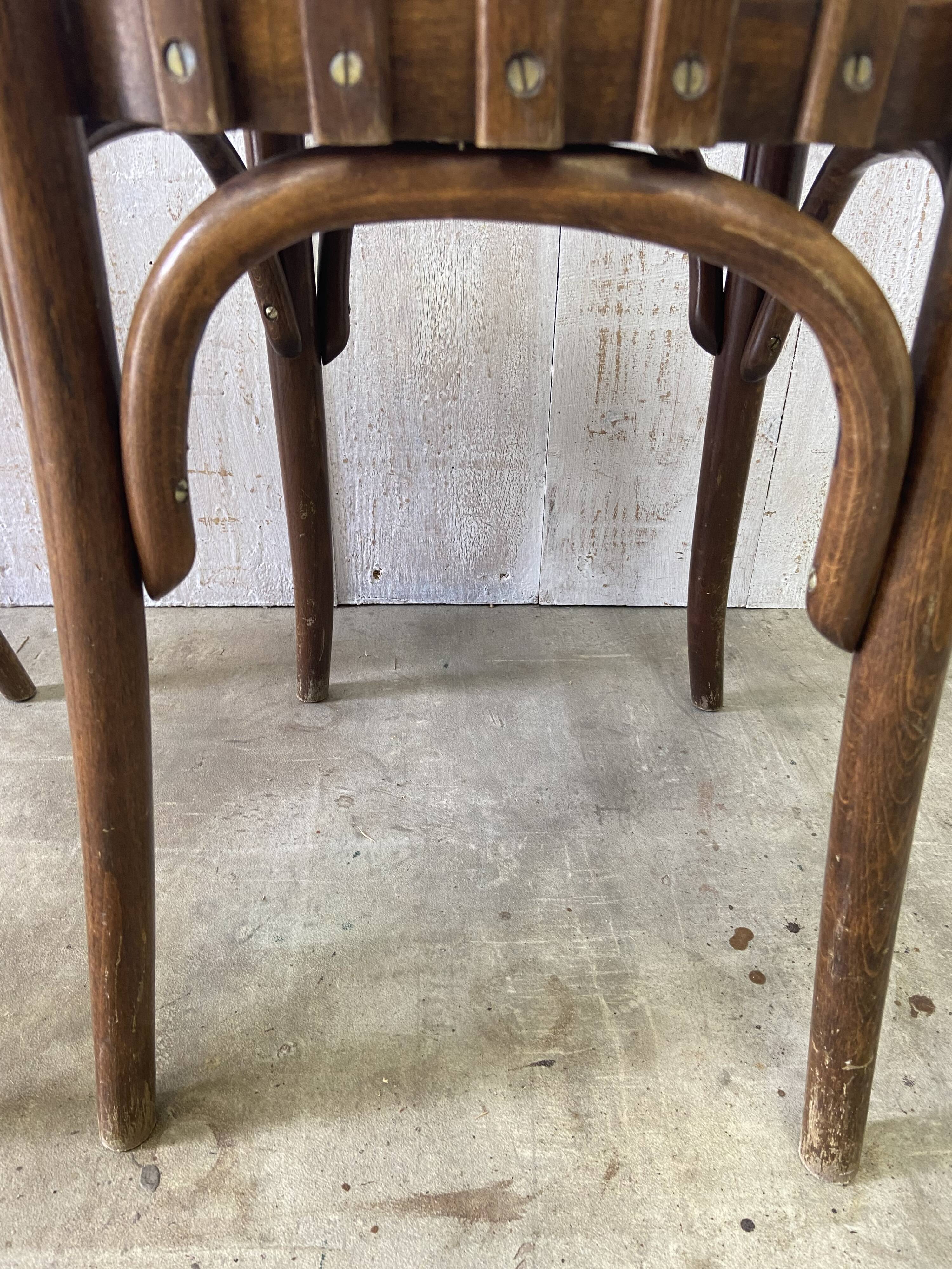 Pair of bistro chairs