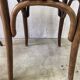 Pair of bistro chairs