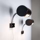 Anders Pehrson set of two wall lamps for Ateljé Lyktan 1970s Sweden