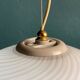 Vintage Swirling Glass Suspension from Murano, Italy, 1970s