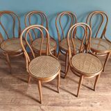 Ensemble de 6 chaises Thonet N°14