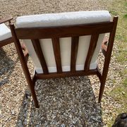 Paire de fauteuils scandinave en teck