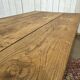 Extendable oak table from the 1930s with Gothic decoration.