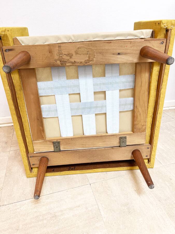 Fauteuil vintage scandinave années 60