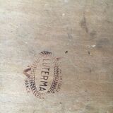 Pair of chairs lutherma troquet bistro brasserie bohème vintage 1950 old bentwood old french