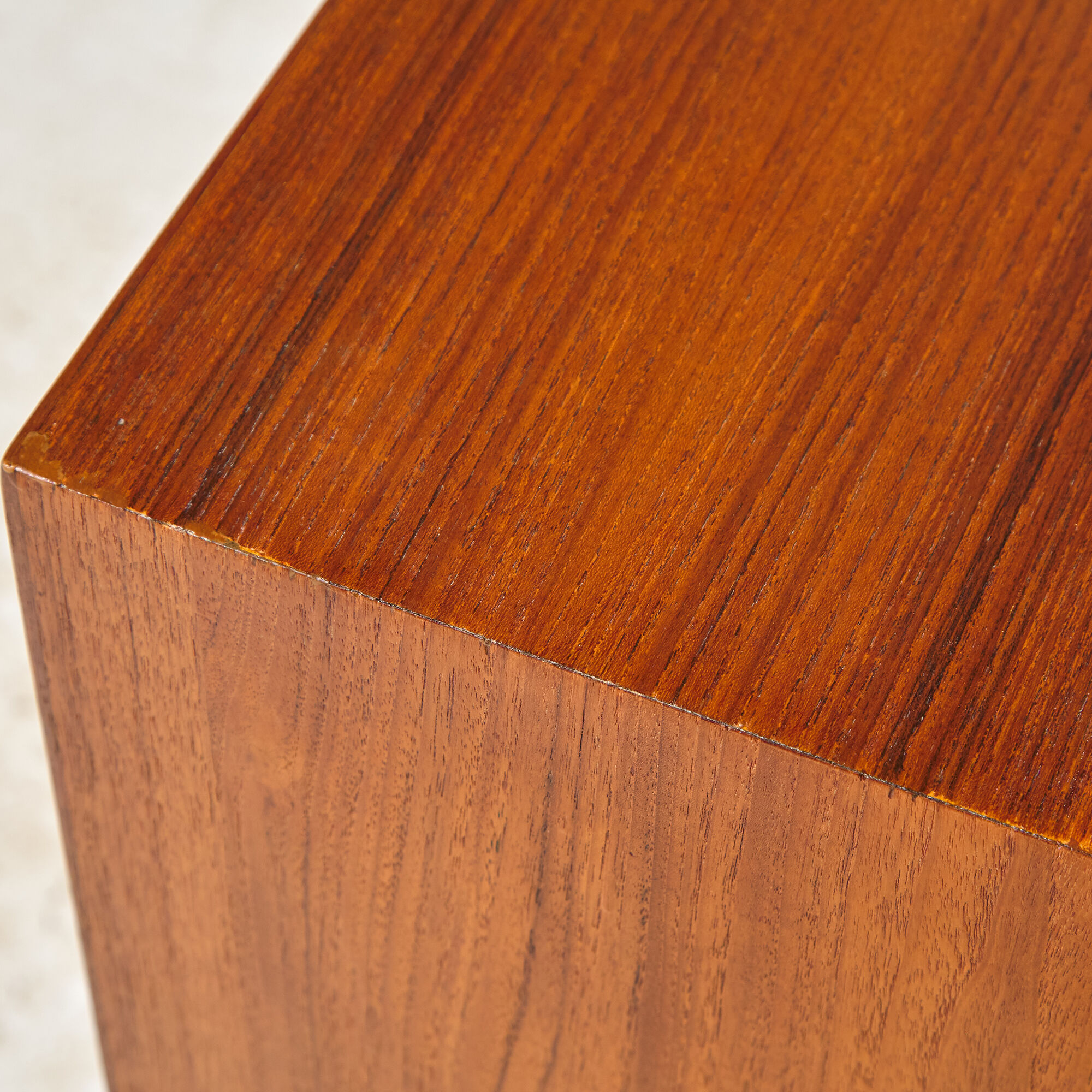 Restored teak dresser by kai kristiansen for feldballes møbler