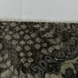 Gray & Black Oriental Vintage Rug, 220x317Cm