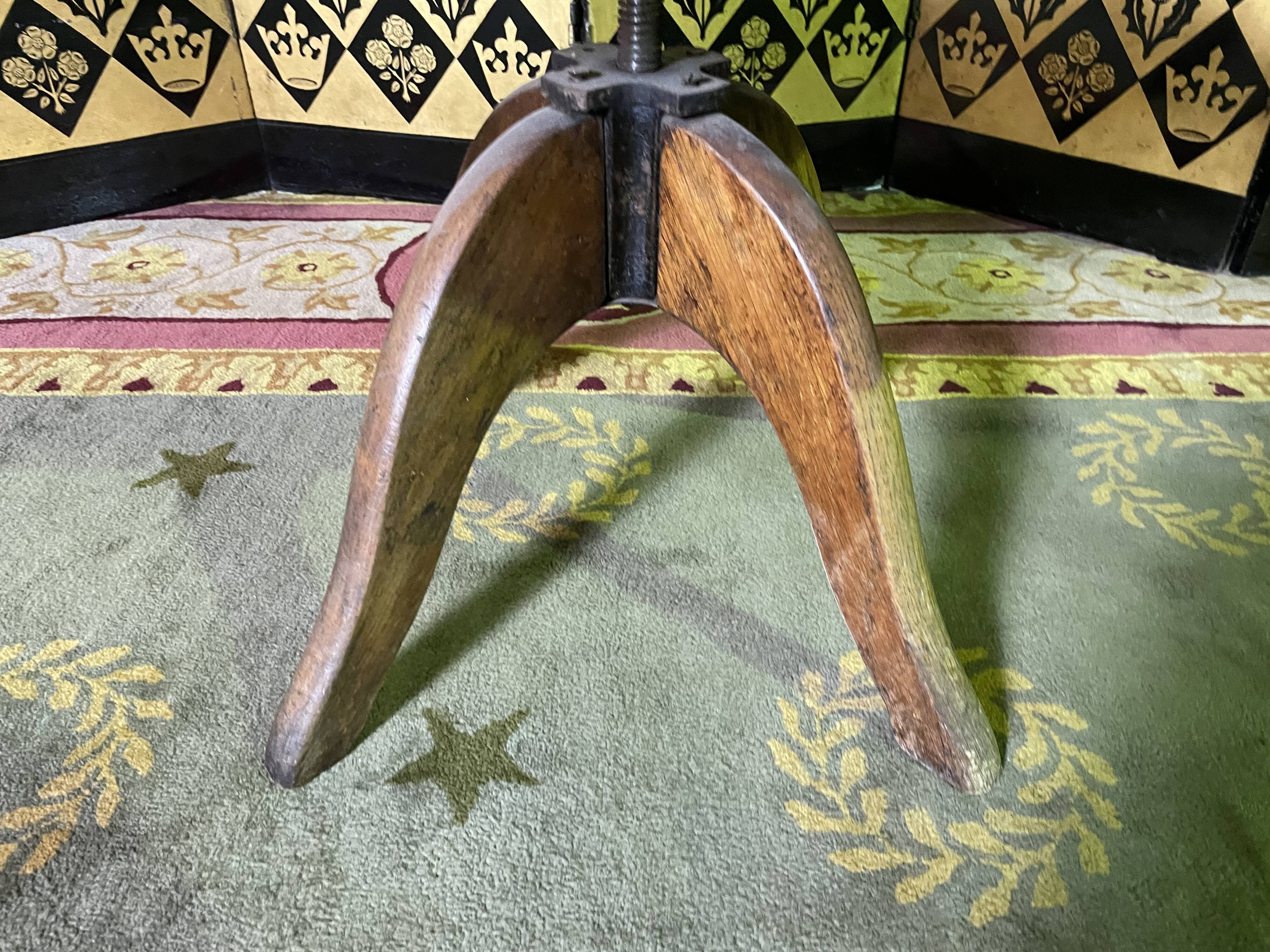 Swivel office chair Art Deco era