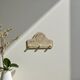 Vintage bohemian wall hook – weathered wood, unique piece