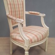 Lacquered armchair in the Louis XVI style