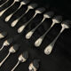 Christofle malmaison housekeeper with silversmith 65 pieces condition close to new