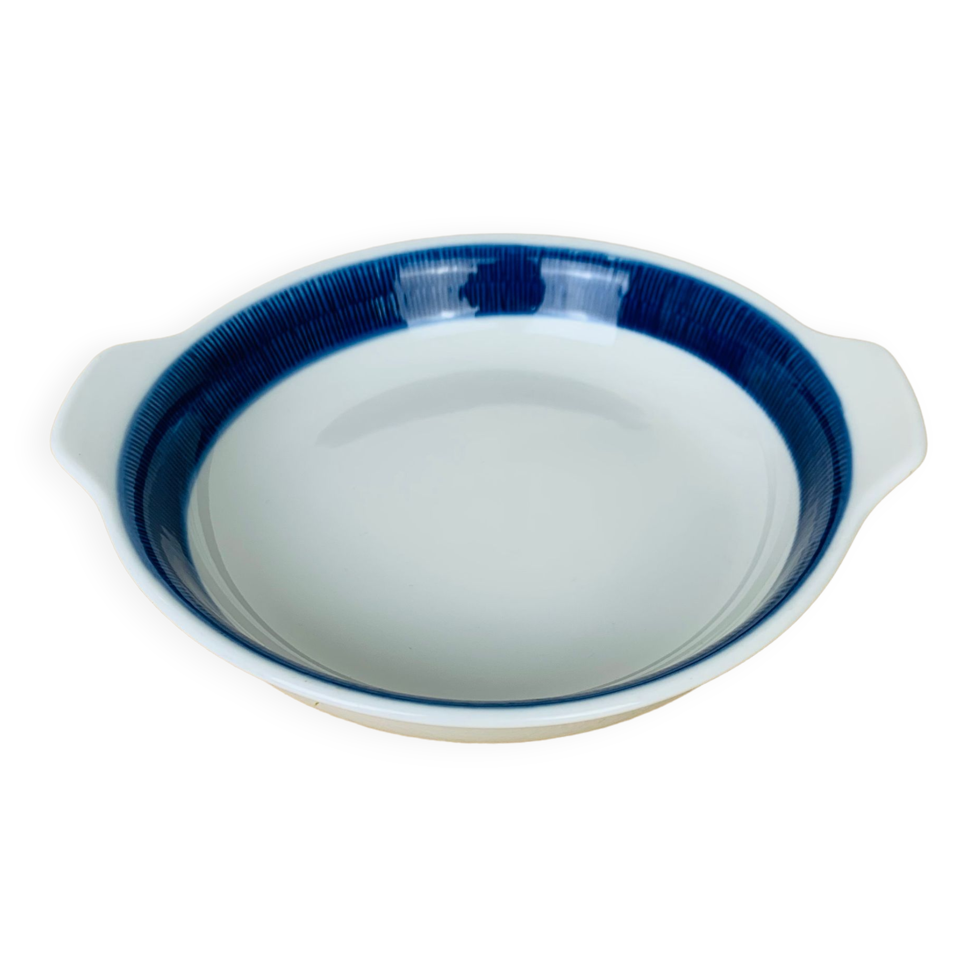 Koka ceramic round dish by Rörstrand Sweden, Scandinavian