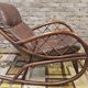Bamboo rocking chair from the 1970s