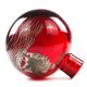 Carafe Art déco, verre rouge, Verrerie Józefina, Pologne, années 1930