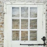 Door of entere in chene