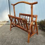 Bentwood magazine rack