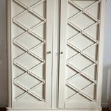 Carved wooden cabinet