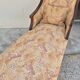 Chaise longue decorated with butterflies in Louis XVI style from the Napoleon III period