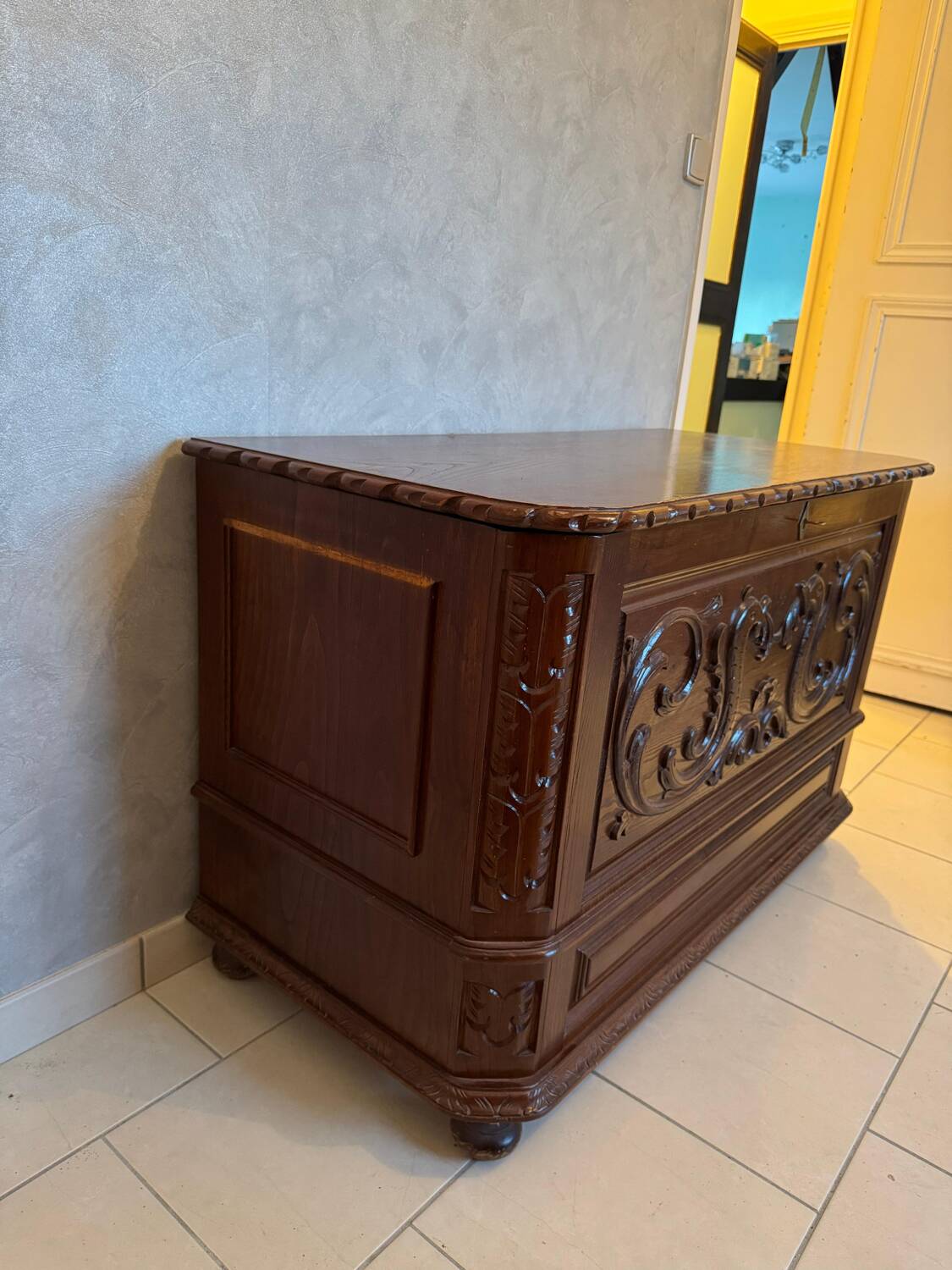 Portuguese carved chests