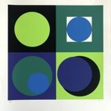 Geneviève claisse, untitled, 2014. original screenprint signed in pencil