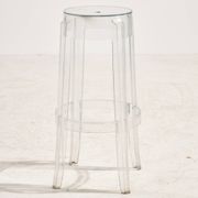 Tabouret de bar Charles Ghost par Philippe Starck pour Kartell