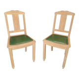 Pair of art deco chairs