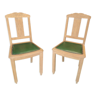 Pair of art deco chairs