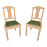 Pair of art deco chairs