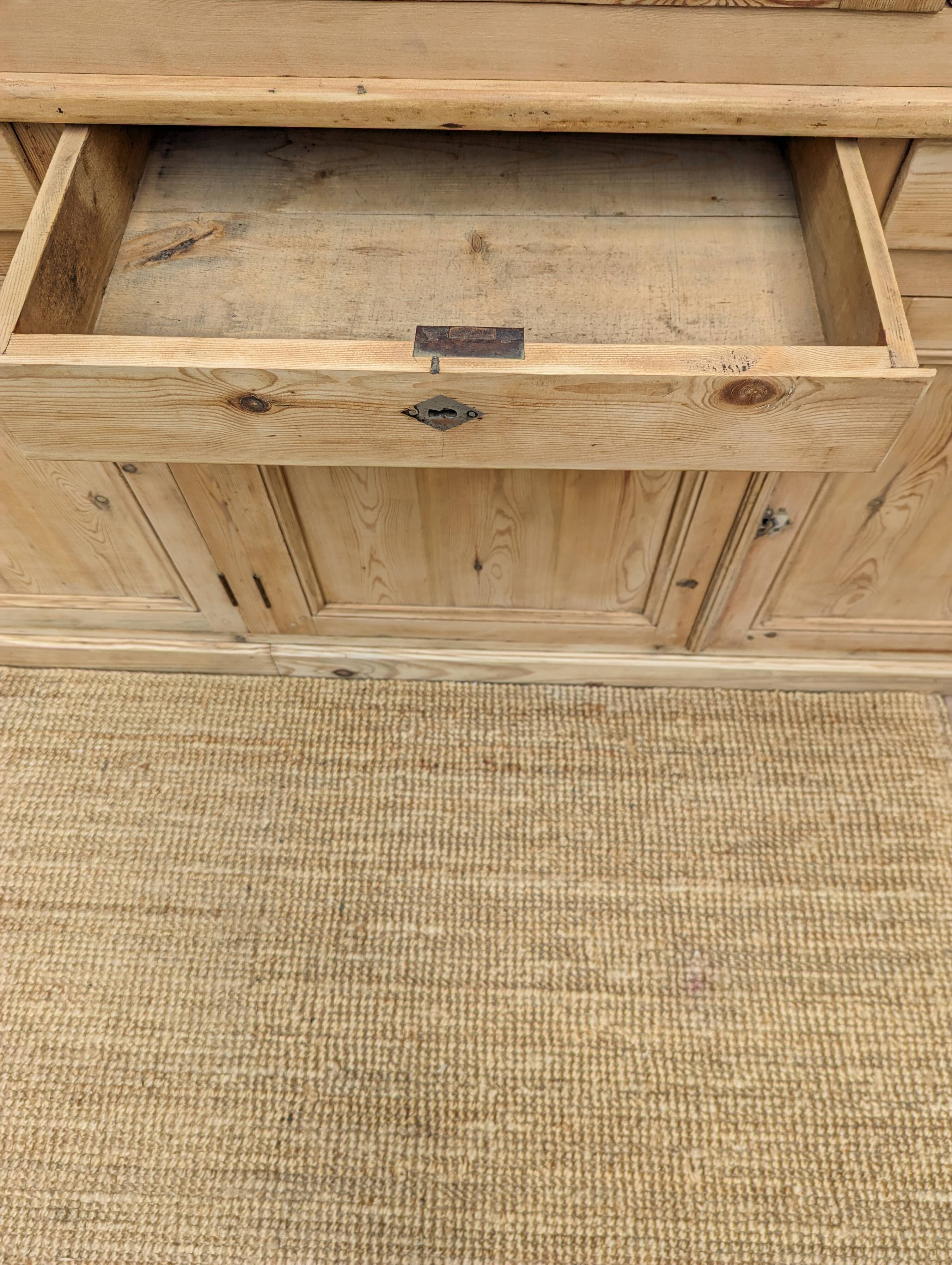 Old glazed furniture