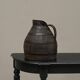 Wabi Sabi cradle in wood and wrought iron