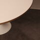 Table basse avec pied tulipe blanche - années 1960
