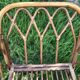 Vintage 60s/70s rattan bamboo armchair