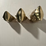 3 owls golden brass owl