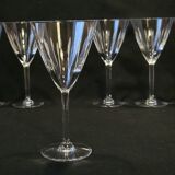 6 wine / port glasses in Baccarat cut crystal? 1930s