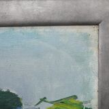 Brita Af Klercker, Swedish painting, 1952, Oil on canvas, Framed